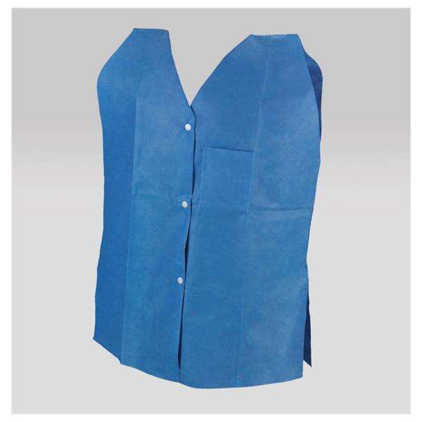 Vest Exam / Rehab Non Woven Dark Blue One Size 50/Case